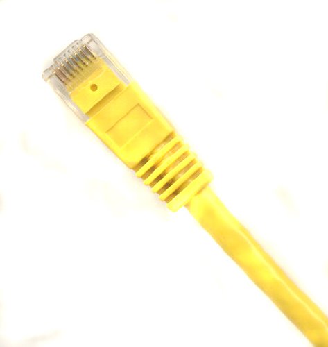 Ultra Spec Cables 2ft Cat6 Ethernet Network Cable Yellow