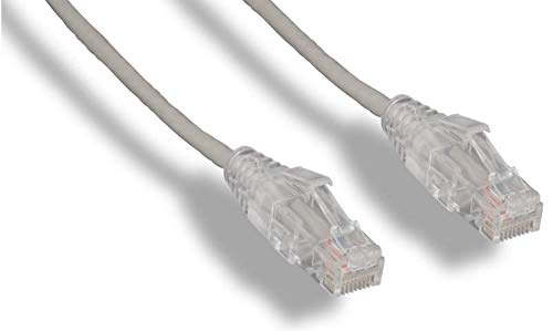 RiteAV - Ultra Slim, Fluke Tested Cat 6A High Density Network Ethernet Cable - Gray - 20ft (10 Pack)