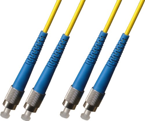 7M Singlemode Duplex Fiber Optic Cable (9/125) - FC to FC