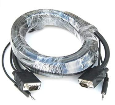 RiteAV SVGA Monitor Cable with 3.5mm Audio - 35 ft.