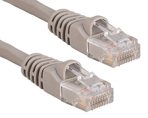 RiteAV - Cat6 Network Ethernet Cable - Gray - 20ft (Certified Fluke Tested)