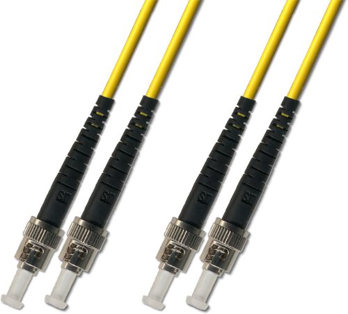 15M Singlemode Duplex Fiber (9/125) - ST to ST