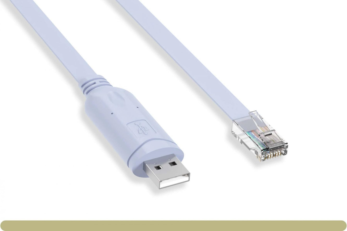 Cisco - CAB-CONSOLE-USB-RJ45 konsolkabel, 1,8 m, FTDI, USB till RJ45