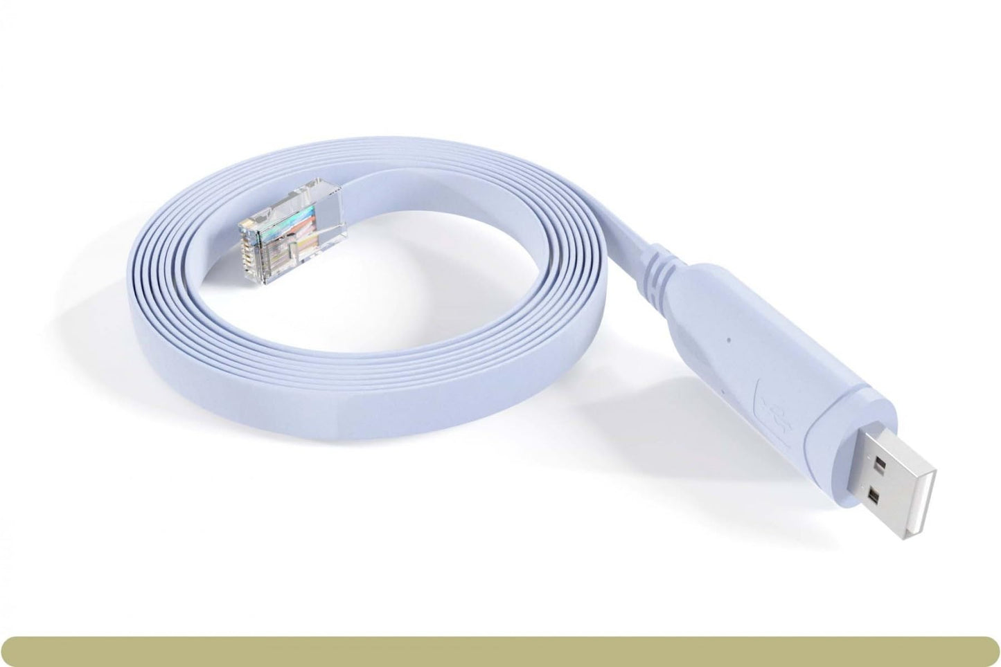 Cisco - CAB-CONSOLE-USB-RJ45 konsolkabel, 1,8 m, FTDI, USB till RJ45