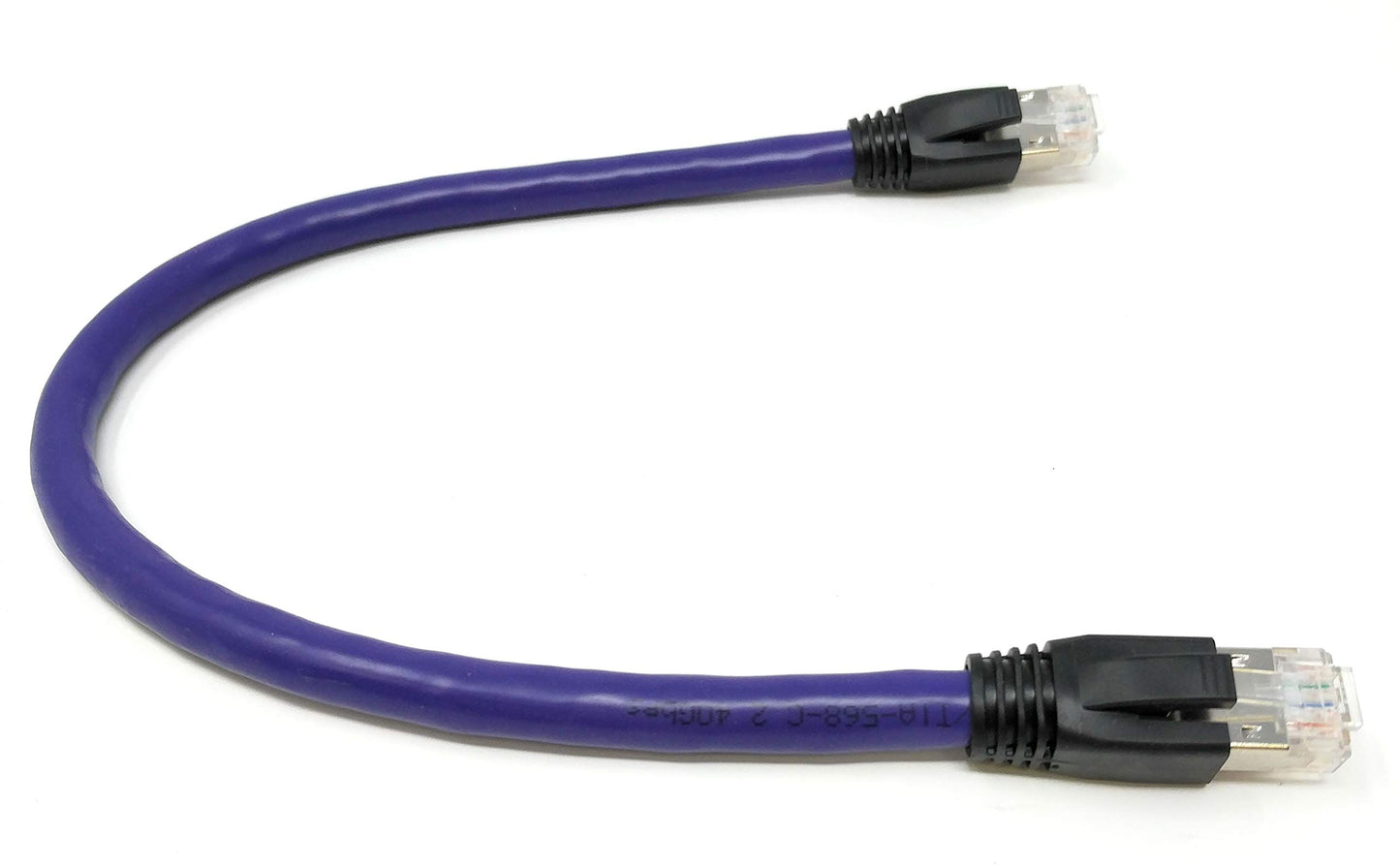 RiteAV - Cat8 Network Ethernet Cable - Purple - 5ft