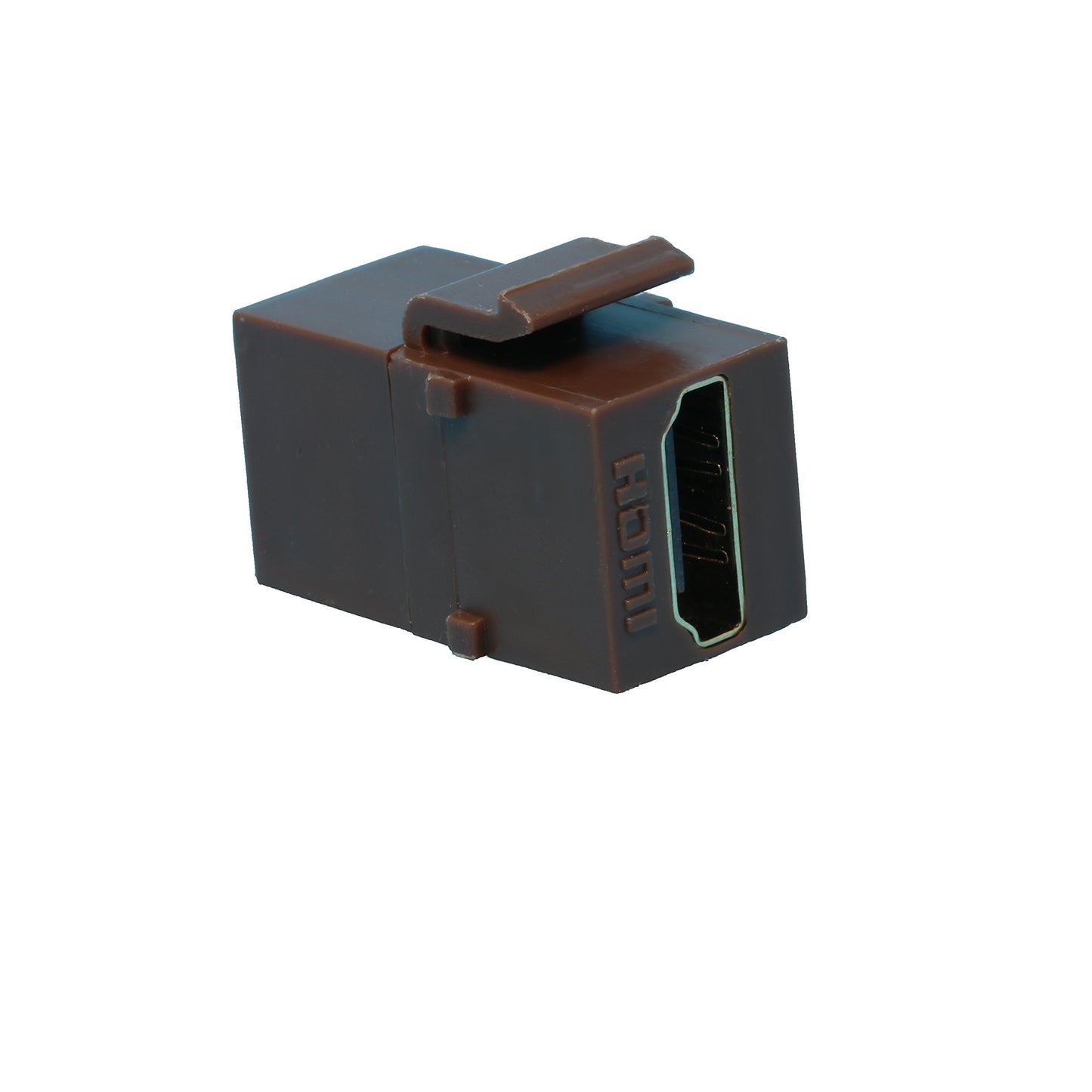 RiteAV HDMI 2.0 Keystone Jack Coupler Brown Female/Female