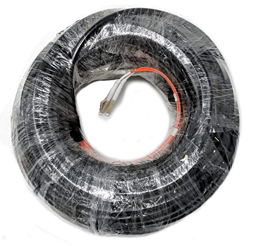 RiteAV - Direct Burial/Outdoor LC-LC 2-Strand Fiber Optic Cable - Multimode OM2 (50/125) - 15M