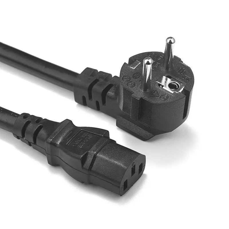 150pcs EU IEC C13 Power Supply Cord 1.5m 3m 2mm European Type F plug Power Cable For Bitmain Antminer PSU PC Computer Speakers