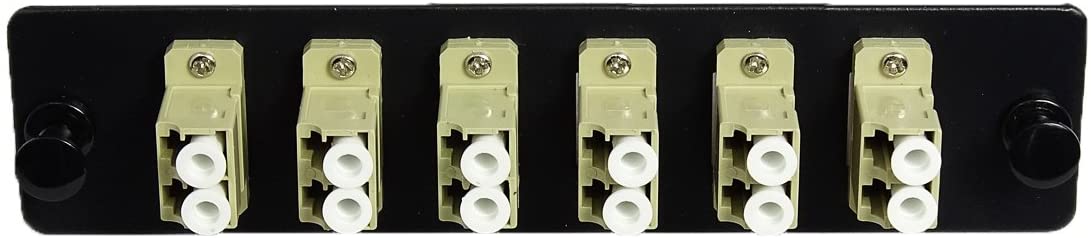 LC - Duplex - 6 Port - Adapter Panel - Multimode