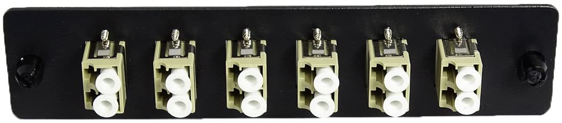 LC - Duplex - 6 Port - Adapter Panel - Multimode