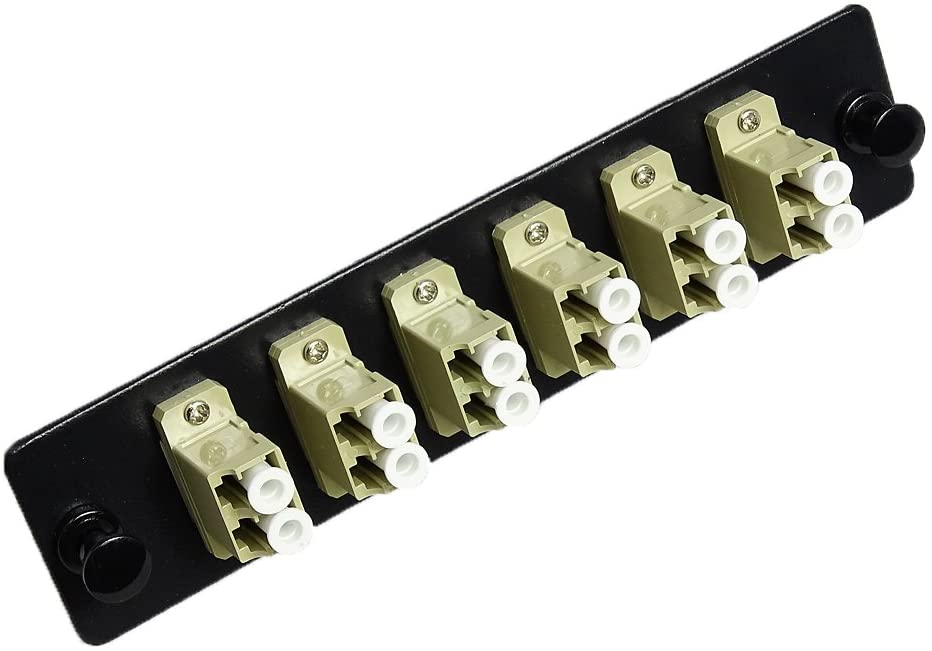 LC - Duplex - 6 Port - Adapter Panel - Multimode