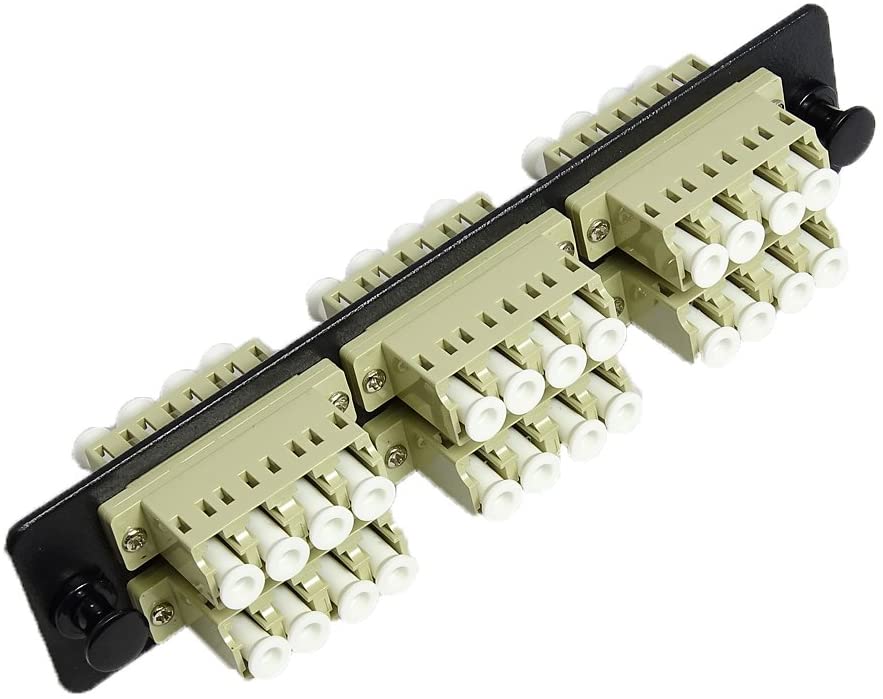 LC - Quad - 6 Port - Adapter Panel - Multimode