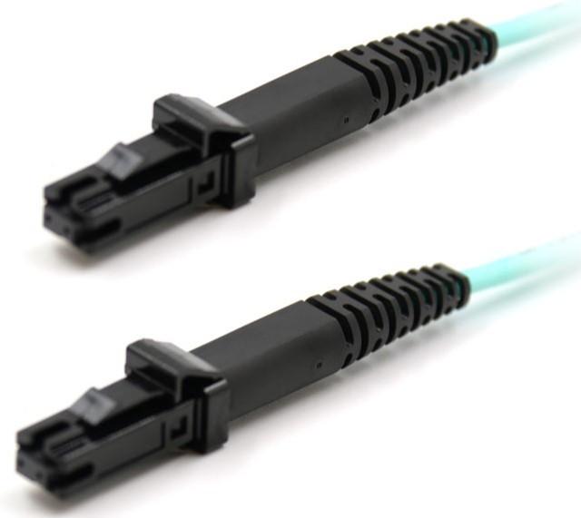 OM4 40G - Multimode (50/125) - Duplex - Fiber Optic Cable - MTRJ to MTRJ- Riser Jacket