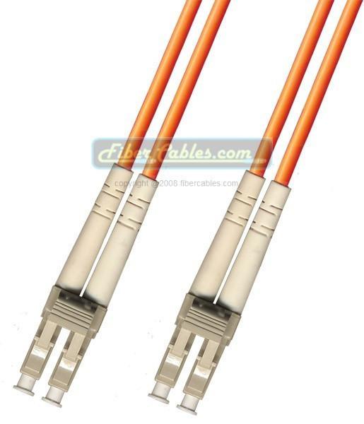 OM2 - Multimode (50/125) - Duplex - Fiber Optic Cable - LC to LC - Riser Jacket
