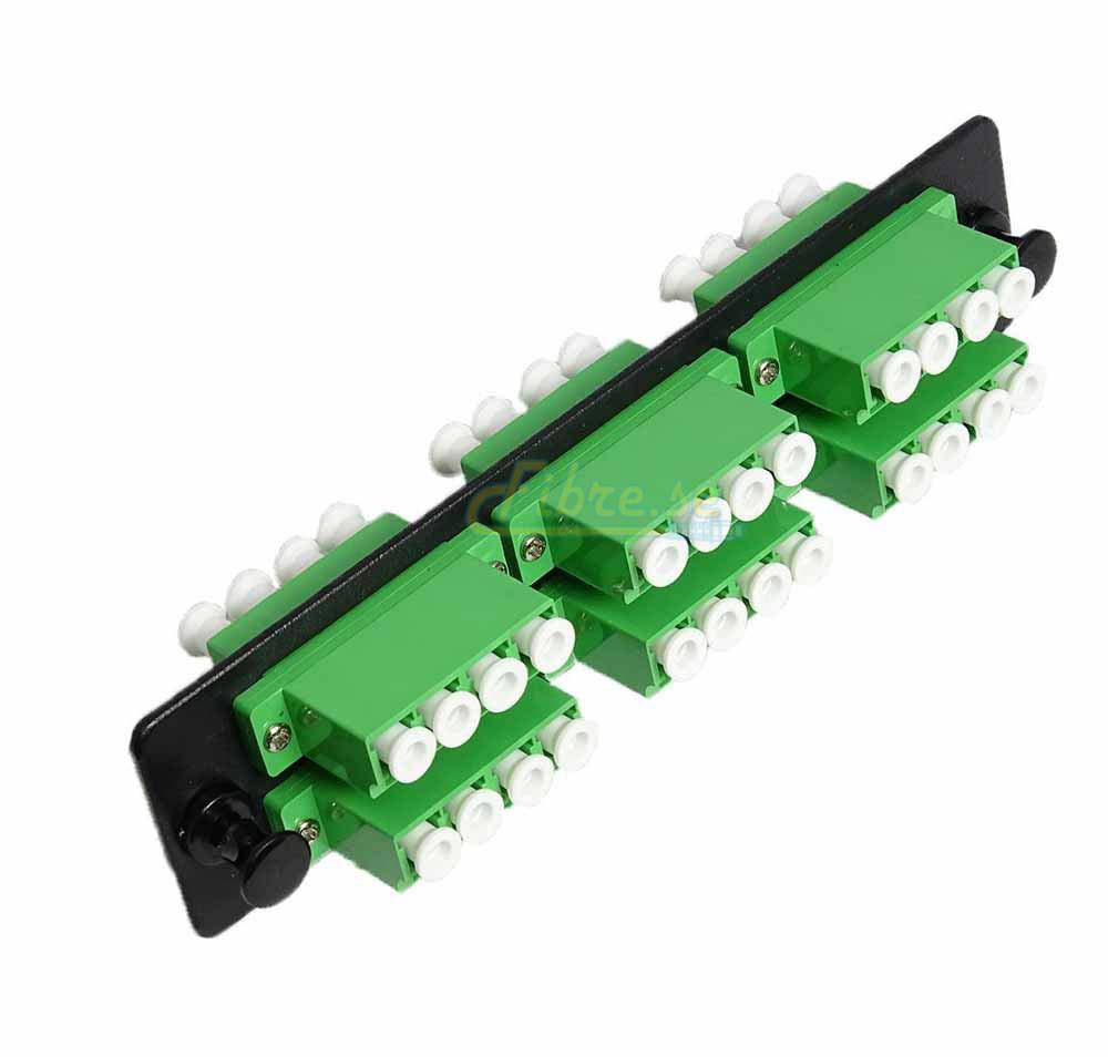LC - Quad - 6 Port - Adapter Panel - Singlemode APC