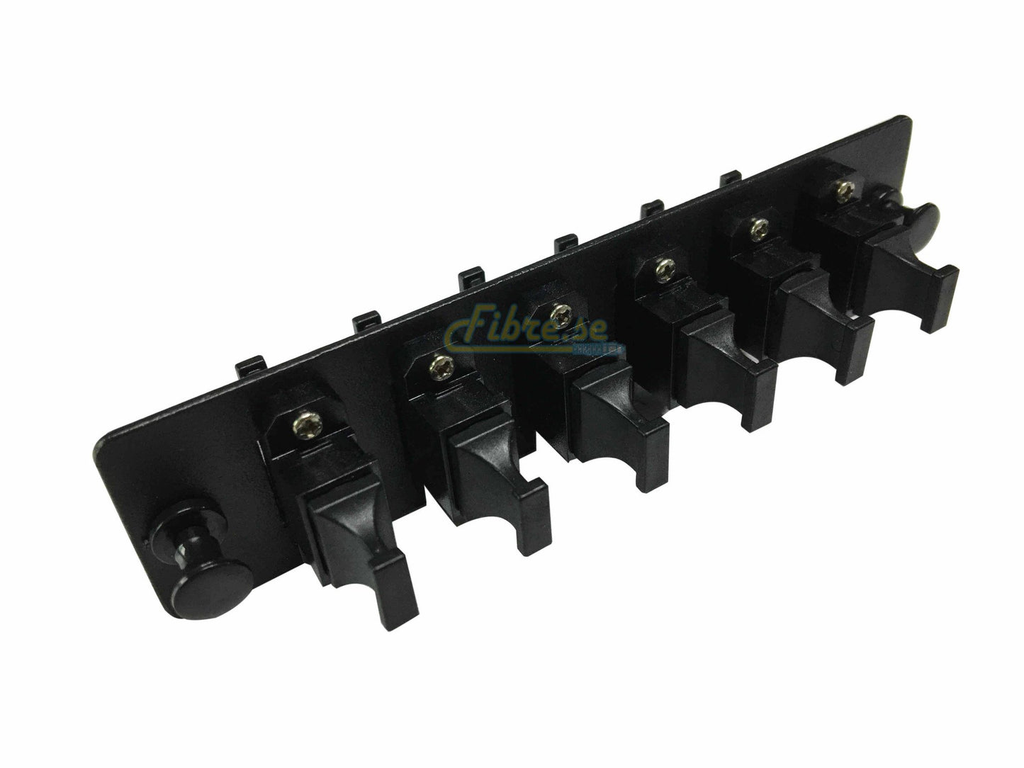 MPO - Simplex - 6 Port - Adapter Panel - Multimode - Black