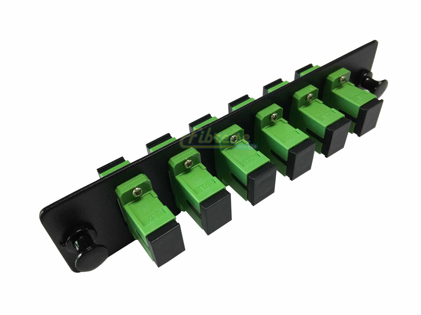 SC - Simplex - 6 Port - Adapter Panel - Singlemode APC