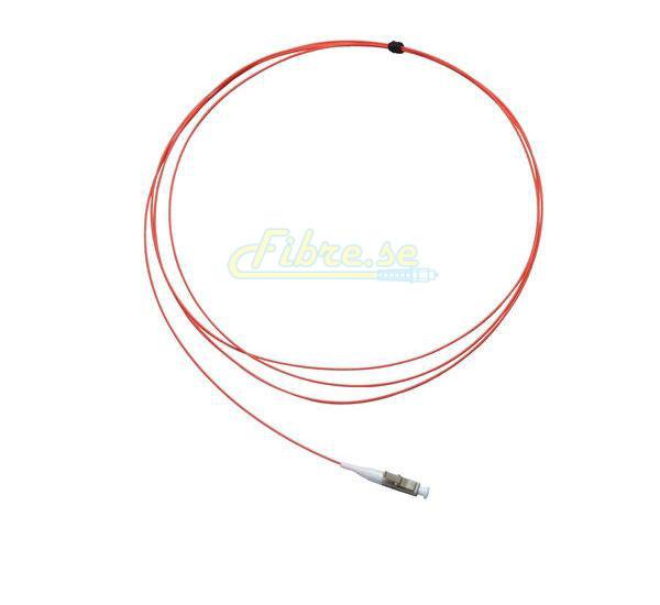 OM1 - Multimode (62.5/125) - Simplex - Fiber Optic Pigtail - LC/UPC - Riser Jacket