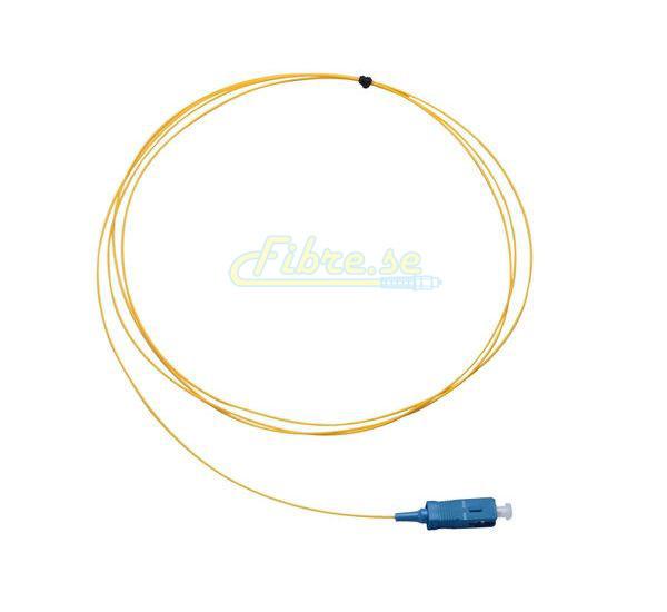 OS2 - Singlemode (9/125) - Simplex - Fiber Optic Pigtail - SC/UPC - Riser Jacket