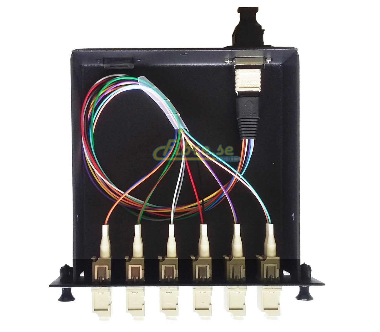 OM1 - Multimode (62.5/125) - 12 Fiber MTP (female) to LC Duplex Cassette, Loaded