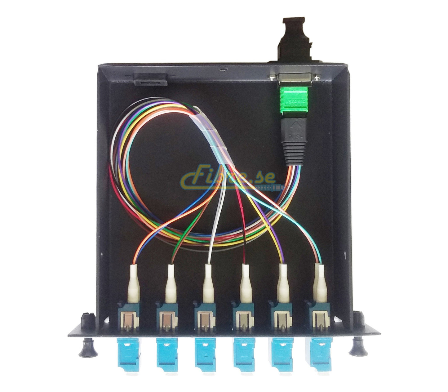 OS2 - Singlemode (9/125) - 12 Fiber MTP (female) to LC Duplex Cassette, Loaded
