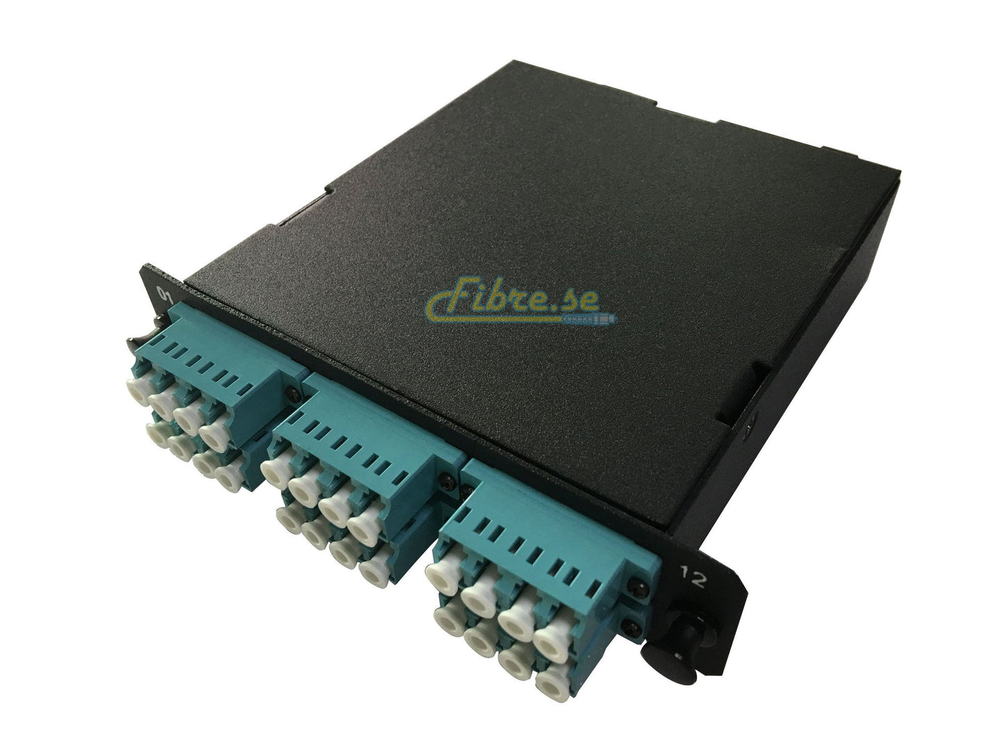 OM3 - 10G Multimode (50/125) - 24 Fiber MTP (female) to LC Duplex Cassette, Loaded