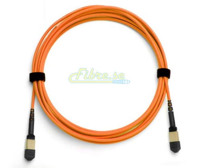OM1 - Multimode (62.5/125) - 12 Strand - Fiber Optic Cable - MPO to MPO - LSZH