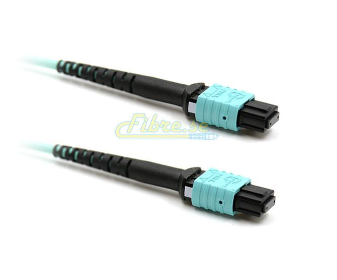 OM3 - 10G Multimode (50/125) - 12 Strand - Fiber Optic Cable - MPO to MPO - LSZH