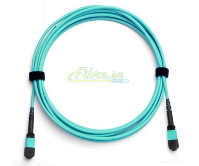 OM3 - 10G Multimode (50/125) - 12 Strand - Fiber Optic Cable - MPO to MPO - LSZH