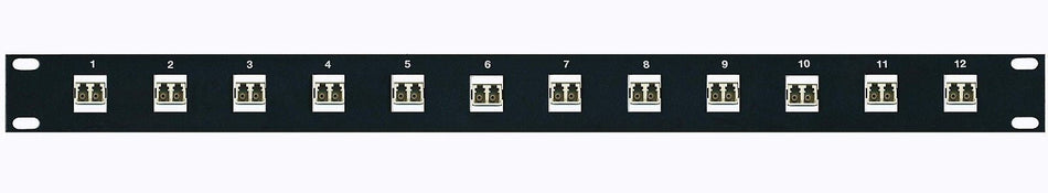12 Port - Fiber Patch Panel - 10Gb Multimode