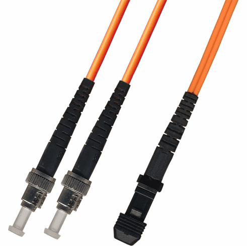 12M ST-MTRJ Duplex Multimode Fiber Optic Cable 50/125 Indoor/Outdoor