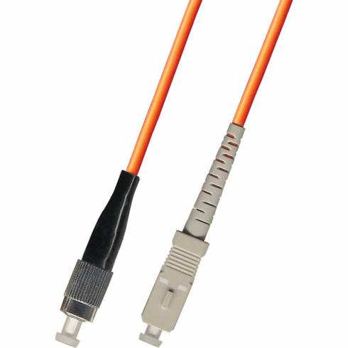 150M FC-SC Simplex Multimode Fiber Optic Cable 62.5/125 Armored