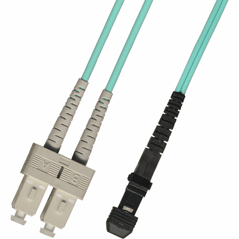 150M SC-MTRJ Duplex Multimode Fiber Optic Cable 50/125 10 Gigabit Outdoor, Distribution (10GB)