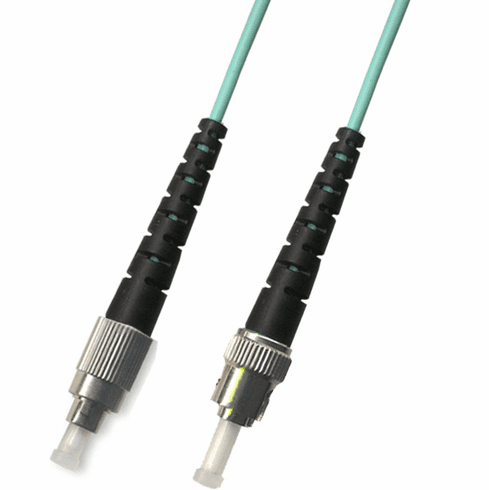 15M FC-ST Simplex Multimode Fiber Optic Cable 50/125 10 Gigabit Riser (10GB)