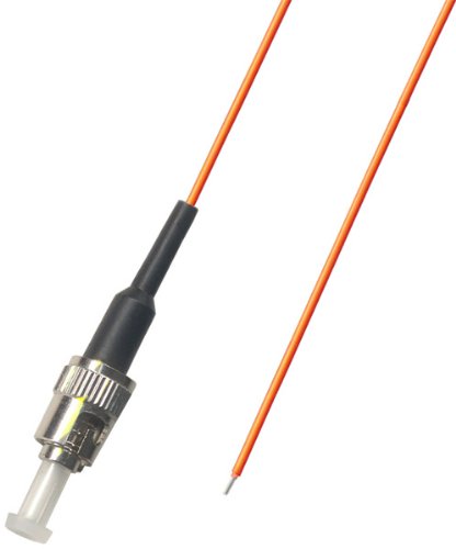 Ultra Spec Cables ST Multimode 62.5/125 Simplex Pigtail Fiber Optic 1M - 0.9 mil for Splice