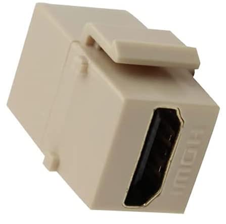 RiteAV HDMI 2.0 Ivory Keystone Adapter Coupler Female to Female