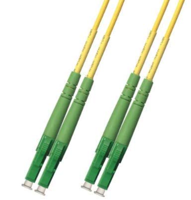 20M - Singlemode Duplex Fiber Optic Cable (9/125) - LC/APC to LC/APC