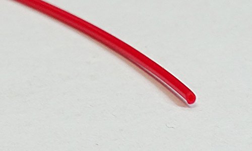 RiteAV 10M 0.9mm Red Fiber Optic Cable Bulk Raw Furcation Tubing Jacketing