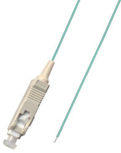 Ultra Spec Cables SC 10 GB Multimode 50/125 Simplex Pigtail Fiber Optic 1M - 0.9 mil 10 GIGABIT for Splice