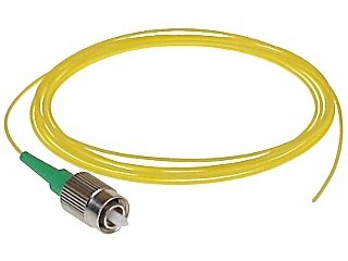 Ultra Spec Cables FC/APC Singlemode 9/125 Simplex Pigtail Fiber Optic 1M - 0.9 mil for Splice