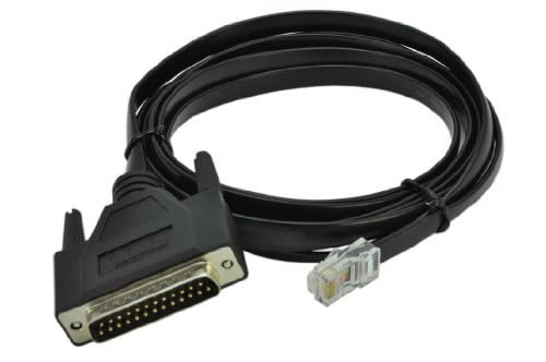 DB25 to RJ45 Modem/Console Cable, 72-3663-01, New, Compatible