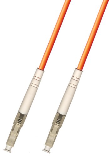 0.3M (1FT) - Multimode Simplex Fiber Optic Cable (50/125) - LC to LC