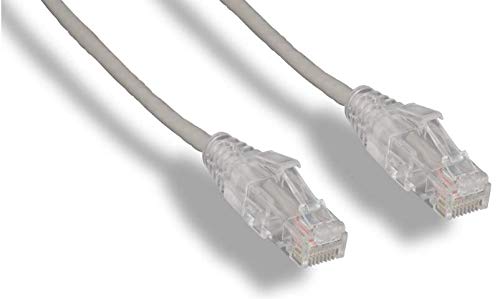 RiteAV - Ultra Slim, Fluke Tested Cat 6A High Density Network Ethernet Cable - Gray - 10ft (10 Pack)