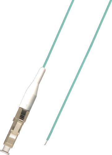Ultra Spec Cables LC 10 GB Multimode 50/125 Simplex Pigtail Fiber Optic 1M - 0.9 mil 10 GIGABIT for Splice