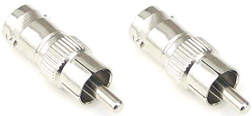 RiteAV - BNC Female to RCA Male Adapter - 2 Pack