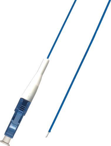 Ultra Spec Cables LC Singlemode 9/125 Simplex Pigtail Fiber Optic 1M - 0.9 mil - 1 Pack for Splice