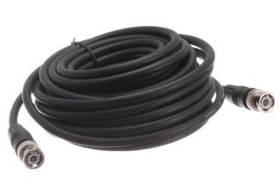 RG6 Direct Burial HD-SDI Serial Digital Interface (75 OHM), 100 Feet Cable (BNC Compression Connectors Installed) UV (Indoor & Outdoor Rated Gel Filled Shielded)