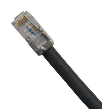 25ft Outdoor Phone Cable RJ11/RJ12 Direct Burial (Shielded)