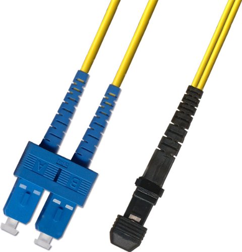 1M - Singlemode Duplex Fiber Optic Cable (9/125) - SC to MTRJ