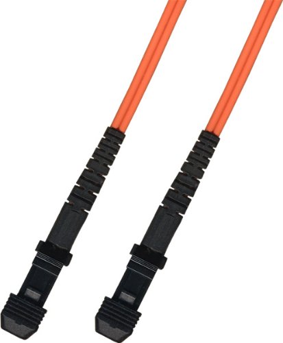 1M Multimode Duplex Fiber Optic Cable (62.5/125) - MTRJ to MTRJ